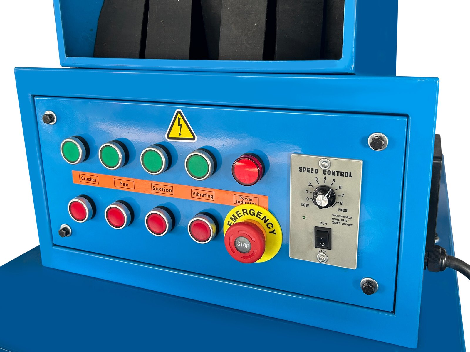 Kupfer Granulator 200MINI Brecher mit Sieb 380-400V 50Hz – Bild 4